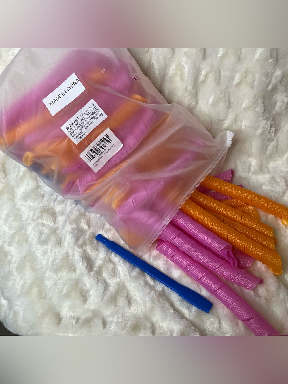 45 Pcs Magic Hair Curlers for Long Hair